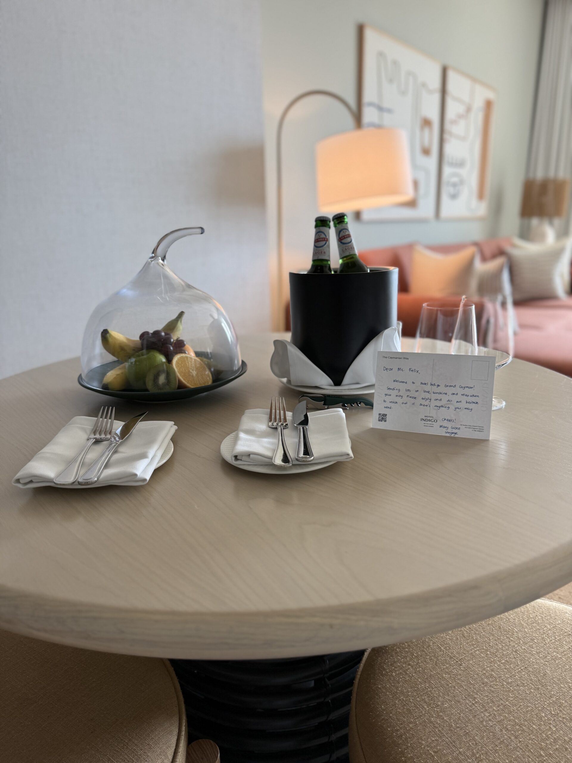 Hotel Indigo Blue in Grand Cayman offered boutique luxury with points and perks